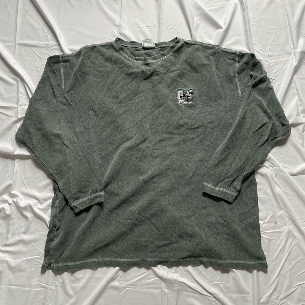 Embroidered Steamboat Willie shirt